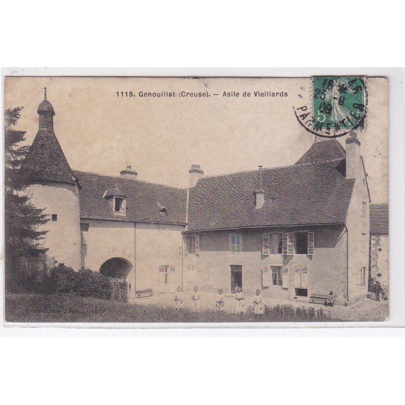 GENOUILLAT : asile de vieillards - très bon état GENOUILLAT : asile de vieillards - très bon état
