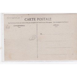 BORDEAUX ? : carte photo d'un char (cavalcade - attelage) - très bon état