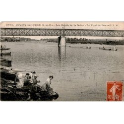 JUVISY: bords de seine et le pont de draveil - état