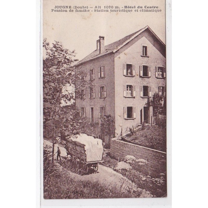 JOUGNE : hotel du centre - pension de famille - bon état