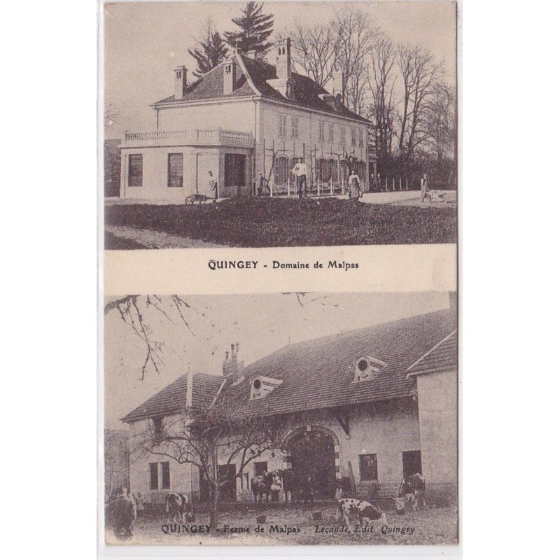 QUINGEY : le domaine de Malpas et la ferme - très bon état