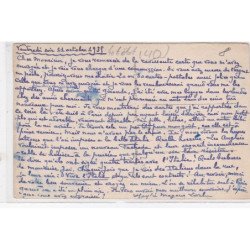 DANS LES LANDES : une chasse aux palombes dans les pignadars - bon état