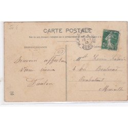 travaux du transpyrénéen : le repas des ouvriers, côté de Porté - très bon état