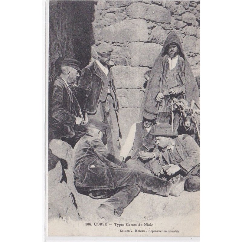 CORSE : types du Niolo - très bon état