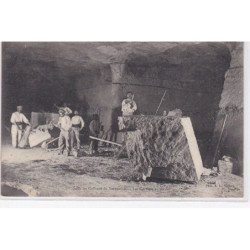 Sur les collines du Vernonnet (environs de Vernon) : les carriers au travail (carrieres) - très bon état