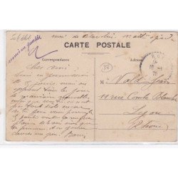 MONTCEAU : souvenir du 1er aéroplane attérrissant en Dauphiné en 1911 - état