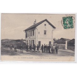 OLORON SAINTE MARIE : la gare des tramways départementaux - état