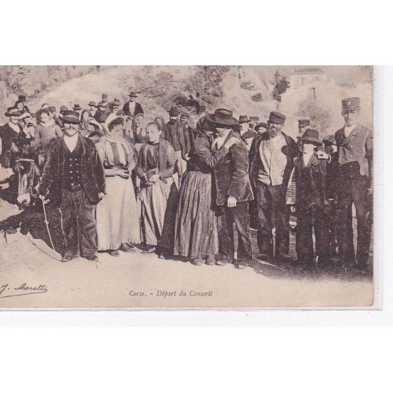 CORSE : type Corse - départ du conscrit - très bon état