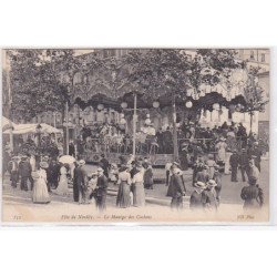 NEUILLY SUR SEINE : fêtes de Neuilly - le manège des cochons - très bon état