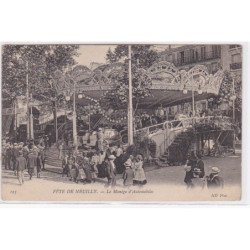 NEUILLY SUR SEINE : fêtes de Neuilly - le manège automobiles - très bon état