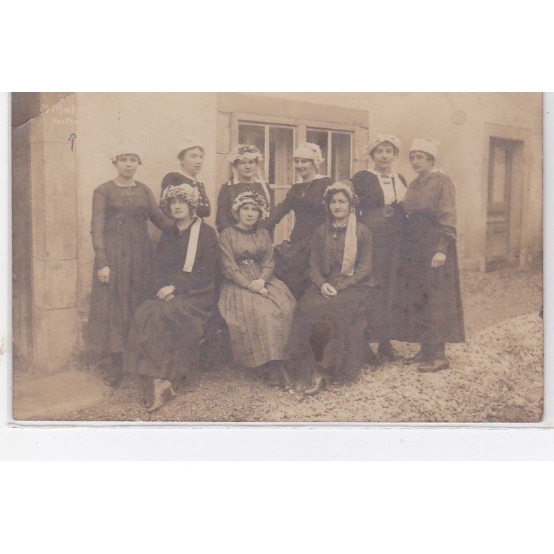MORTEAU : carte photo - bon état (un coin plié)