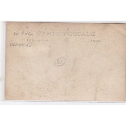 MORTEAU : carte photo - bon état (un coin plié)