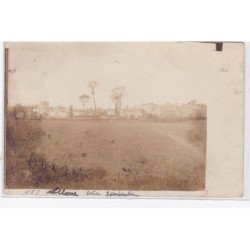 ALLOUE : carte photo d'une vue générale du village - très bon état