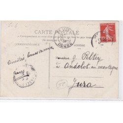 CORCELLE FERRIERES : entrée du village (côté de Lantenne) - très bon état