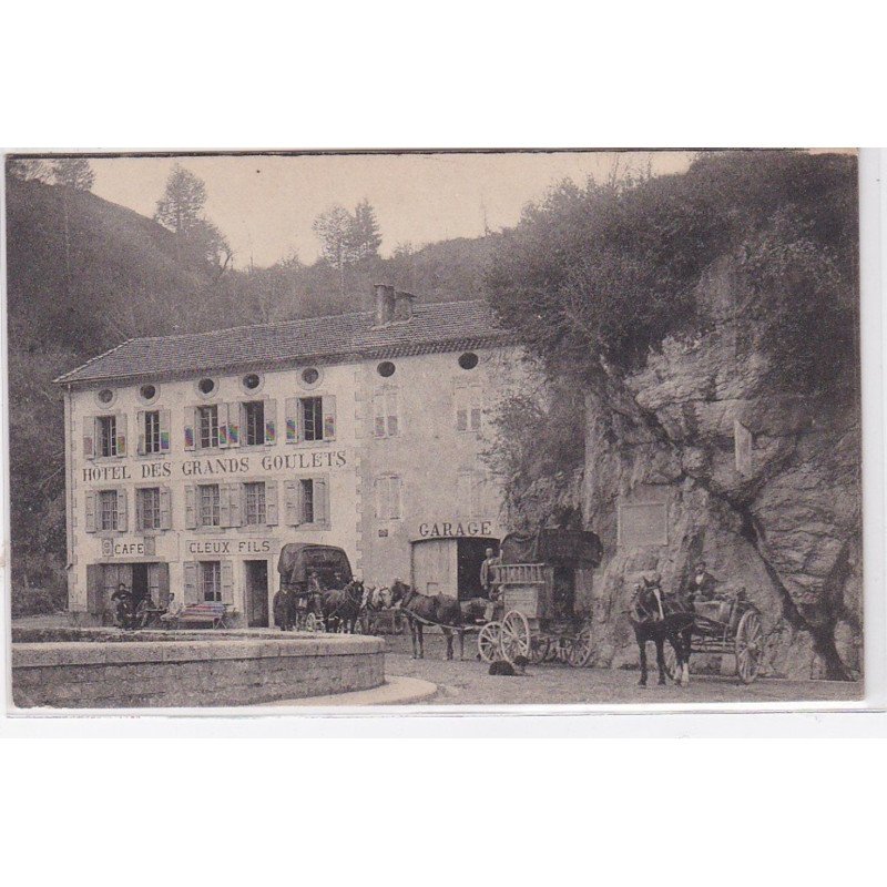 AUX BARRAQUES - la Chappelle en Vercors : hotel des Grands Goulets - très bon état AUX BARRAQUES - la Chappelle en Vercors : hotel des Grands Goulets - très bon état