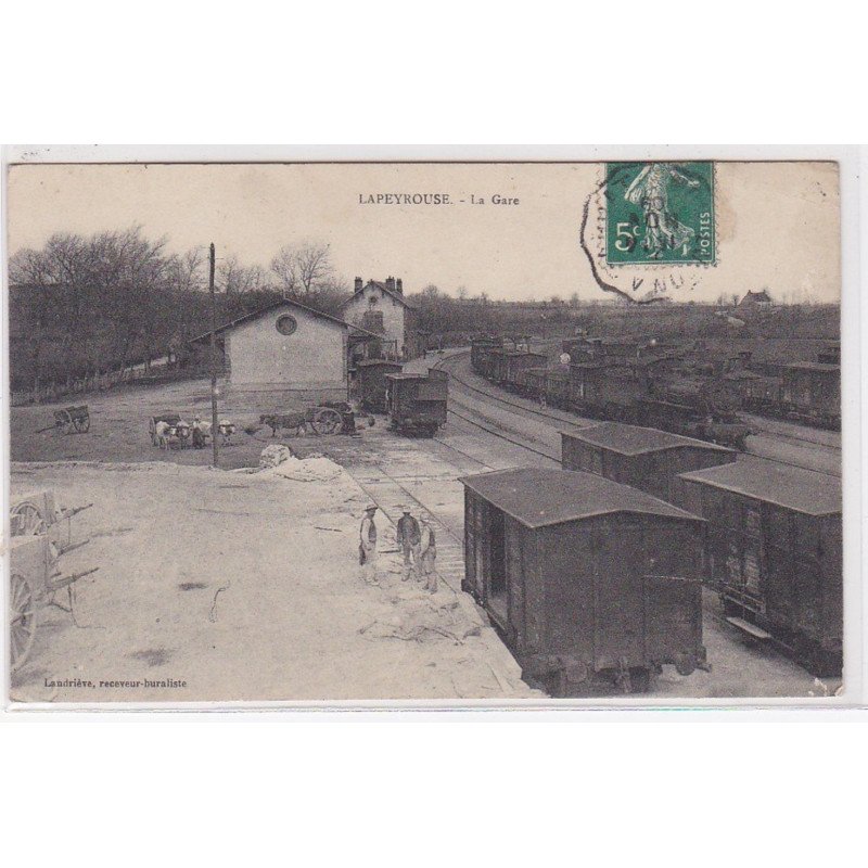 LAPEYROUSE : la gare - très bon état