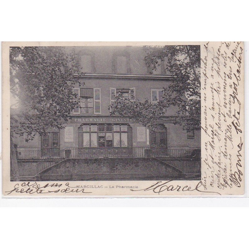 MARCILLAC : la pharmacie - très bon état