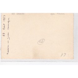 Photo format cpa d'une scène de chasse en 1957 - très bon état