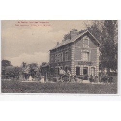 HERQUEVILLE : café restaurant "au rendez-vous des chasseurs" - très bon état