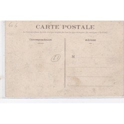 SCENE DU CENTRE : préparatifs pour le battage des blés (batteuse - agriculture) - très bon état