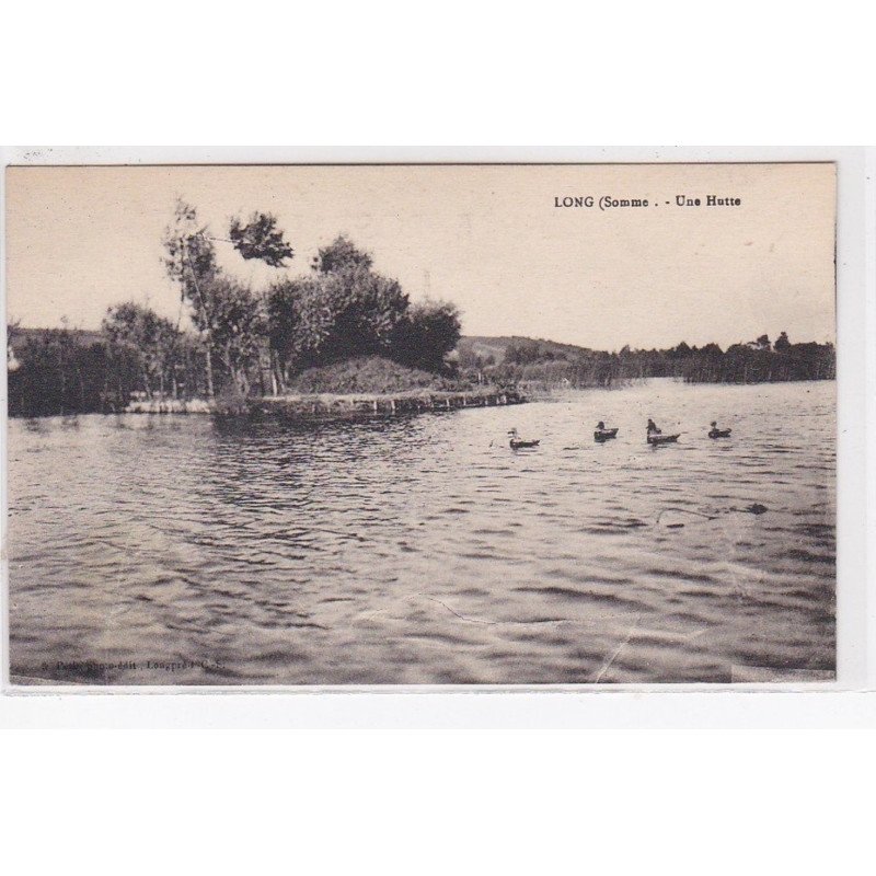 LONG : une hutte (chasse) - très bon état