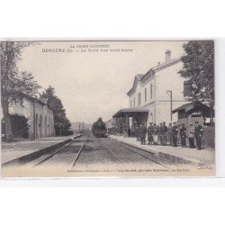 DONZERE : la gare - vue intérieure - très bon état
