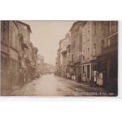 PONTCHARRA : carte photo des inondations en 1907 - très bon état