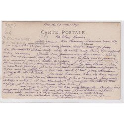 BAUD : carte photo de militaires (automobile) - très bon état
