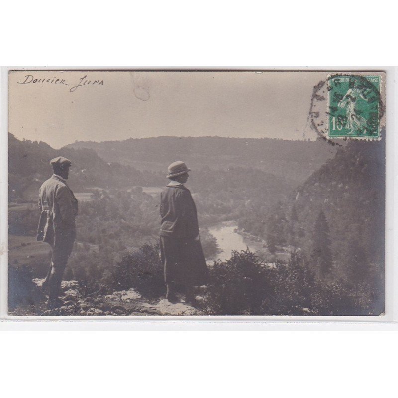 DOUCIER : carte photo - très bon état