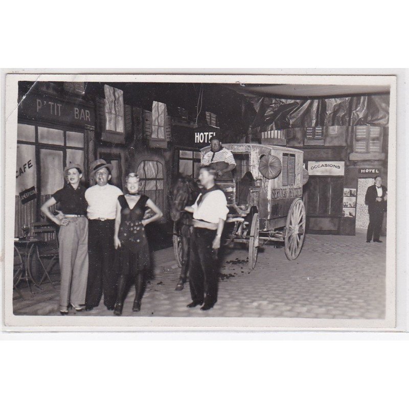 NICE : l'écrivain et acteur Francis Carco (François Carcopino-Tusoli)(nouvelle Calédonie) au gala du Palm Beach  - état