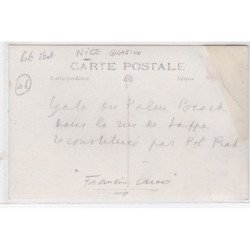 NICE : l'écrivain et acteur Francis Carco (François Carcopino-Tusoli)(nouvelle Calédonie) au gala du Palm Beach  - état