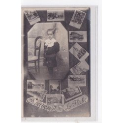 LA FLECHE : carte photo (Roger Anselme à l'age de 4 ans) - très bon état