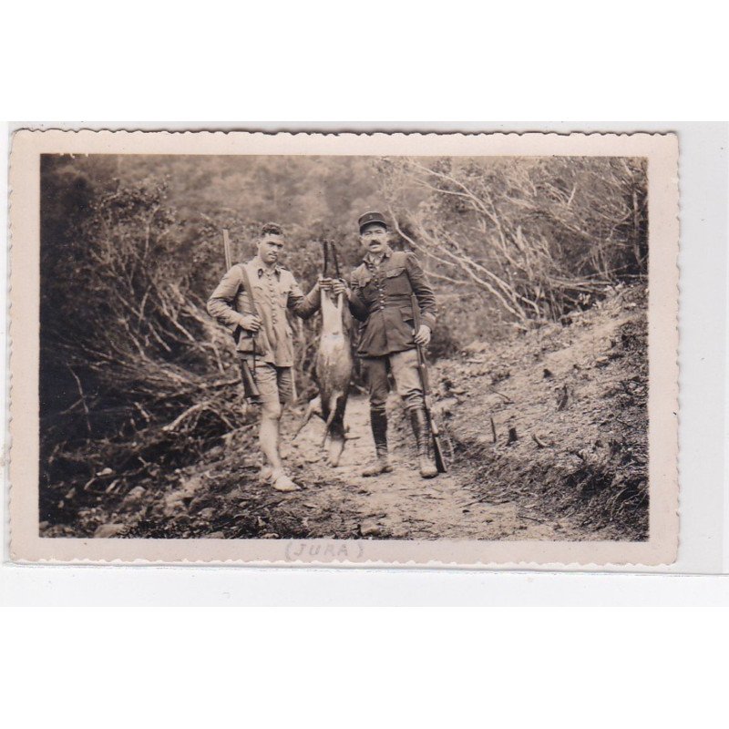 A localiser : carte photo de chasseurs à tir (chasse) - très bon état