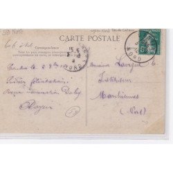 ARLEUX : la hutte POTIEZ (chasse) - état (un coin plié)