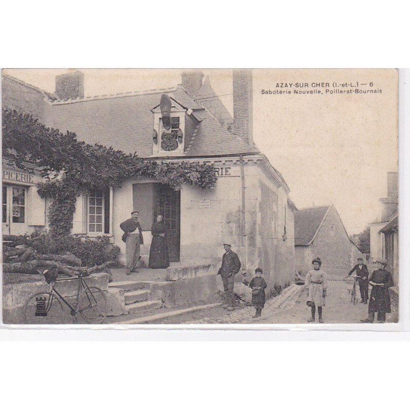 AZAY SUR CHER : saboterie nouvelle POILLERAT BOURNAIS - très bon état