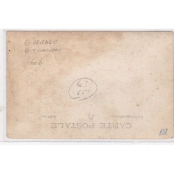 LANDES ou PYRENNEES ATLANTIQUES : carte photo d'un berger (tramway) - très bon état