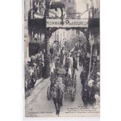 SAINT MARTIN d'AUXIGNY : les fêtes du comice agricole - défilé de la cavalcade - très bon état