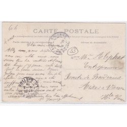 CREON : la gare des chemins de fer d'Orléans - très bon état