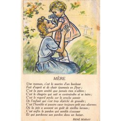 BOURET Germaine : AEC : fête des mères - état