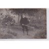 DROME : carte photo d'une scène de chasse (photo Bresson à Bourg les Valence) - très bon état