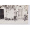 Carte photo d'un chasseur (photo BEDOUIN à NIMES) - très bon état