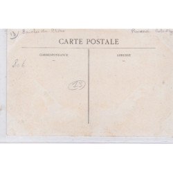 ARLES : carte postale publicitaire de l'armurerie PEYROT (chasseur) - très bon état