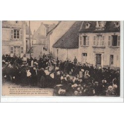 BRUYERES-ET-MONTBERAULT : avant le départ pour l'exil le 15 mars 1917 - très bon état
