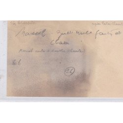 MAREUIL (canton de Rouillac) : photo format cpa d'un retour de chasse - très bon état