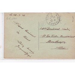 BEAUVILLIERS : Viel Allonnes - bon état (timbre décollé)