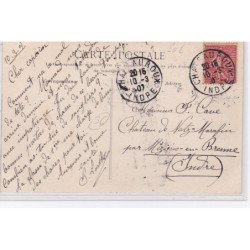 Foret de LANCOSME - Vendoeuvres : embuscade service de nuit (chasse) - très bon état