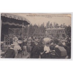 REIMS : kermesse des écoles libres - manège - fete foraine) bon état