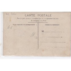 LOIRE - a localiser : carte photo d'un retour de chasse au lapin (posée - tir) - très bon état