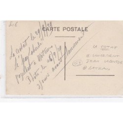 LA CIOTAT : carte photo du lancement du paquebot "Jean Laborde" en 1929 - très bon état