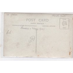 POLIGNY : carte photo de chasseurs à tir (chasse) - très bon état